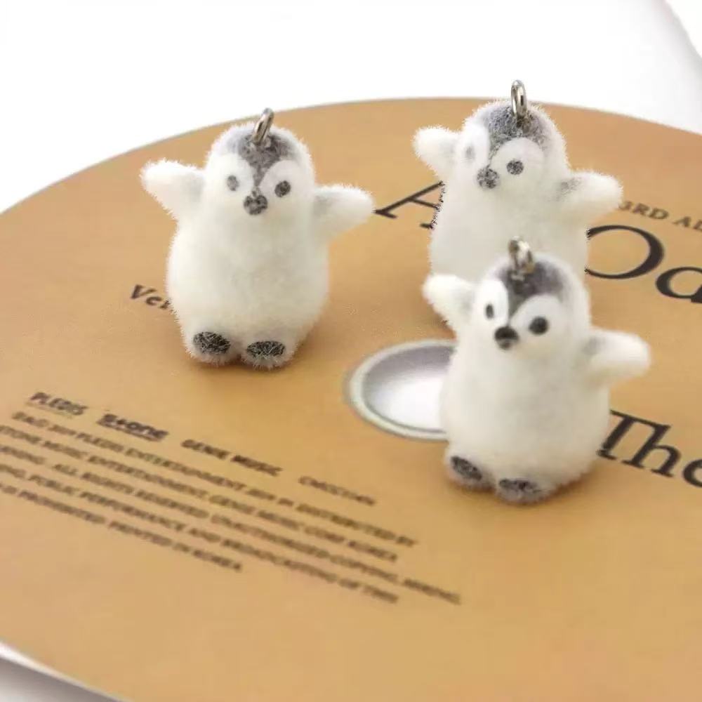 5pcs Flocking Small Penguin Re - Resin Craft Projects reseña y precio