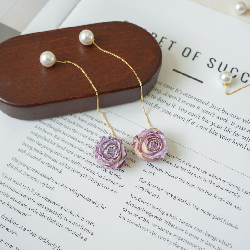 Preserved Rose Flower Series E - Flower Preservation Resin reseña y precio