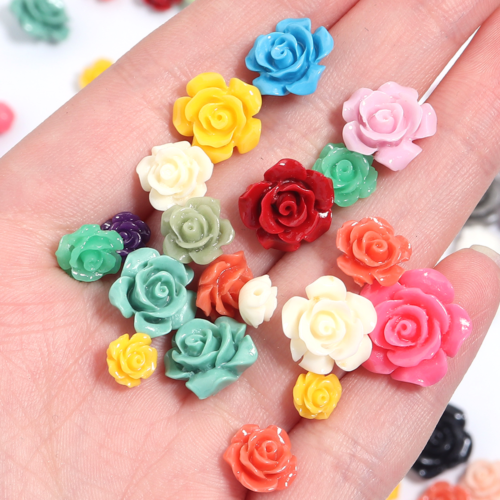 1 Strand 6 8 10 12 15mm Rose C - Flower Preservation Resin reseña y precio