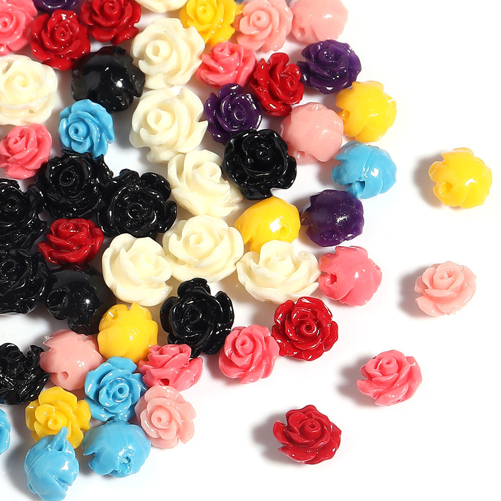 1 Strand 6 8 10 12 15mm Rose C - Flower Preservation Resin reseña y precio