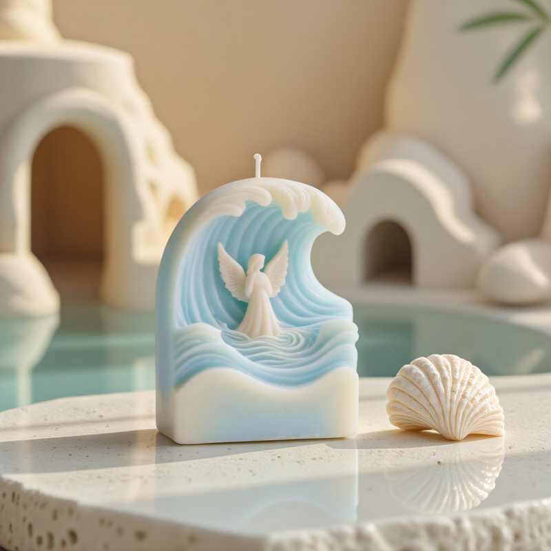 2pcs Wave Angel Silicone Mold  - Resin Ocean Wave Mold reseña y precio