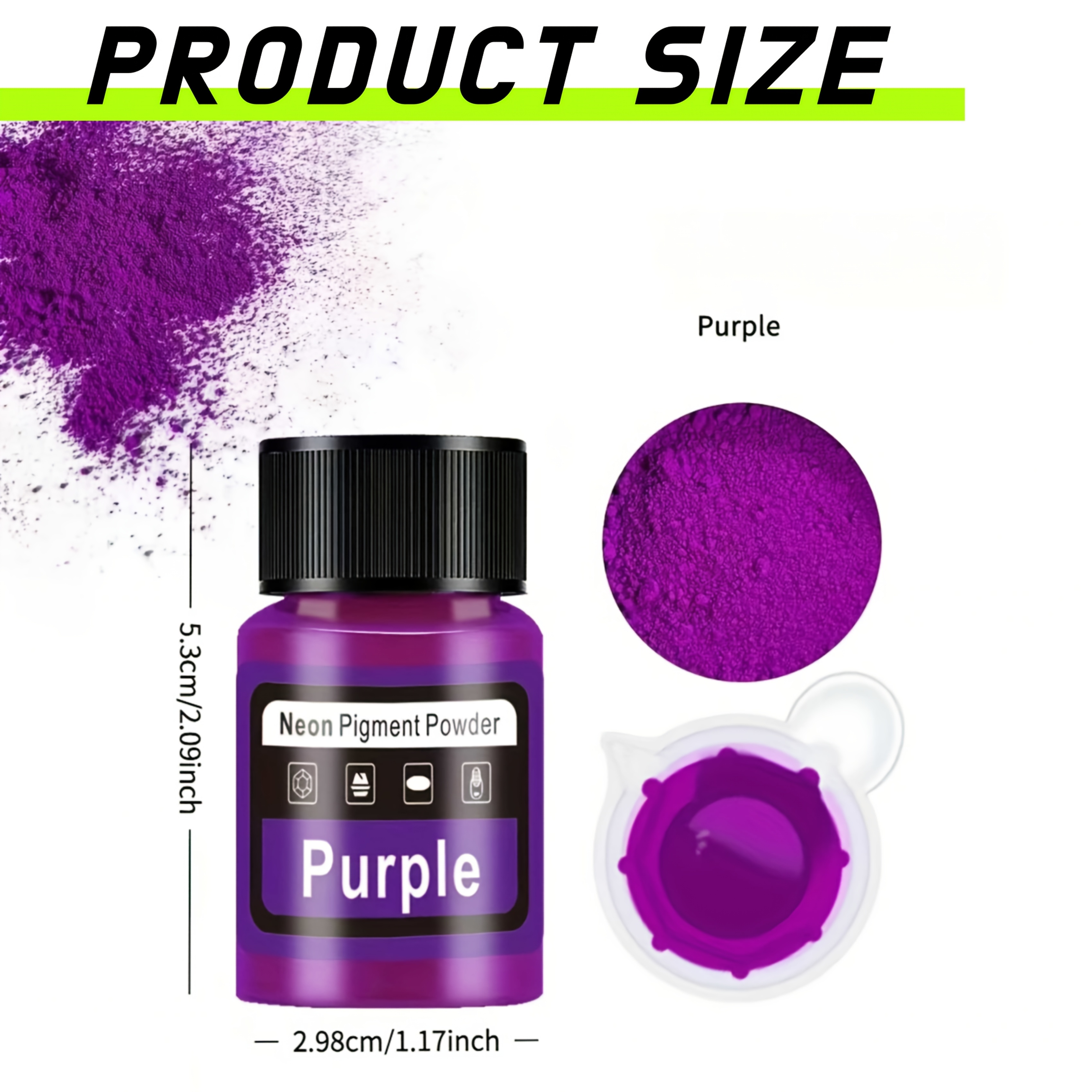 Fluorescent Powder/Neon Resin  - Resin Pigment Set reseña y precio